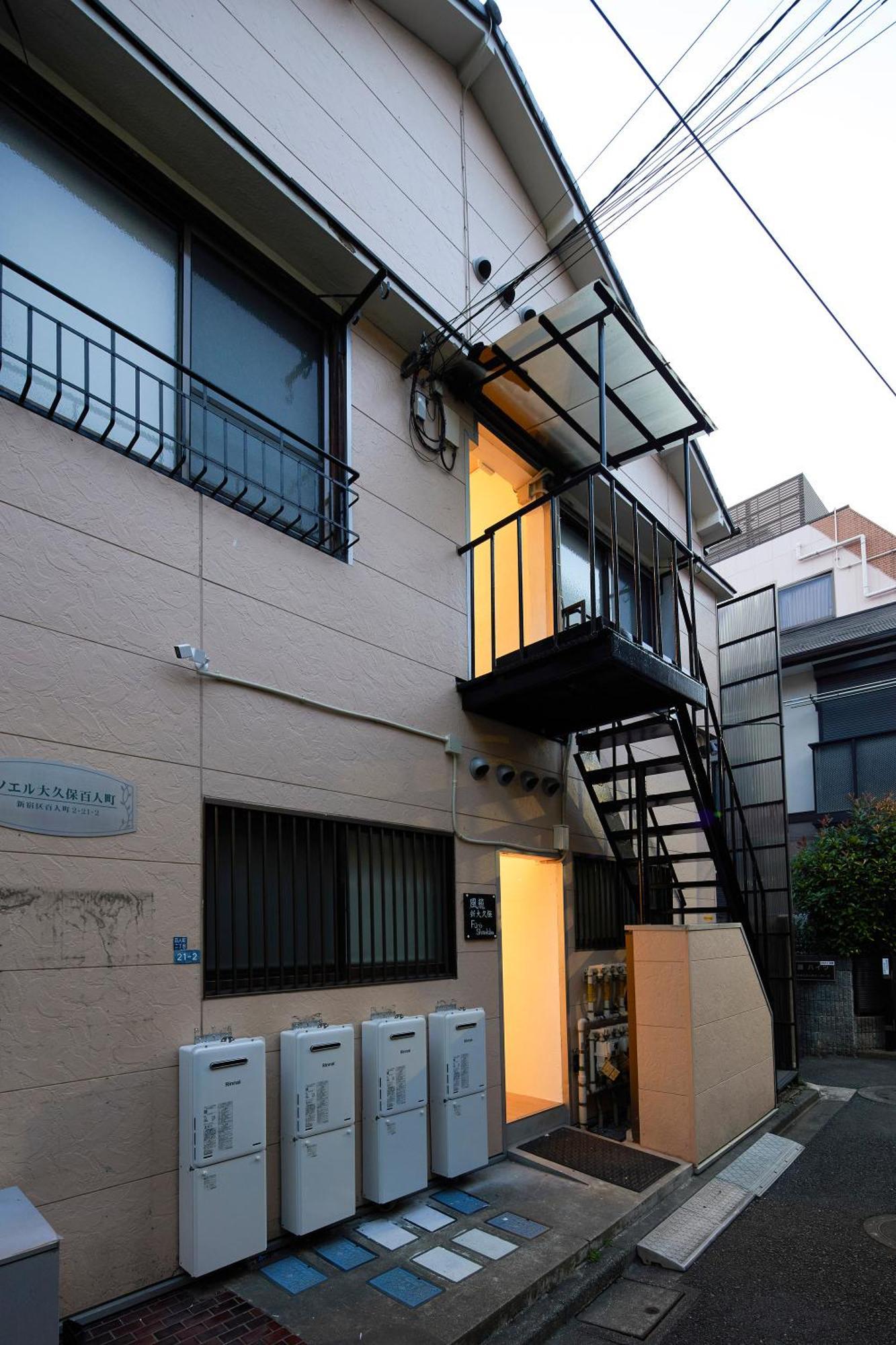 ふうろう Shinjuku Appartement Tokio Buitenkant foto
